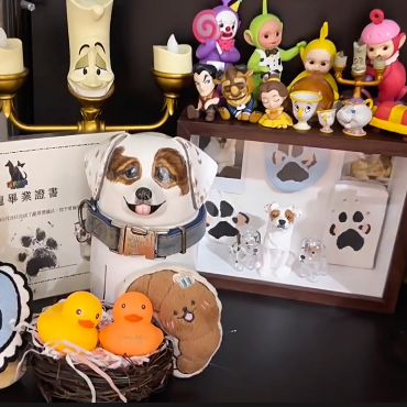 Customer photo of custom pet memorial
